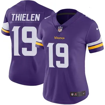Nike Adam Thielen Women's Limited Minnesota Vikings Purple Team Color Vapor Untouchable Jersey