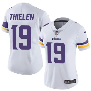 Nike Adam Thielen Women's Limited Minnesota Vikings White Vapor Untouchable Jersey