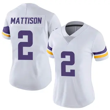 Nike Alexander Mattison Women's Limited Minnesota Vikings White Vapor Untouchable Jersey