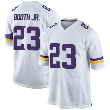 Nike Andrew Booth Jr. Men's Game Minnesota Vikings White Jersey