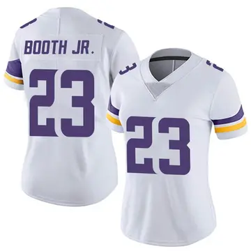 Nike Andrew Booth Jr. Women's Limited Minnesota Vikings White Vapor Untouchable Jersey