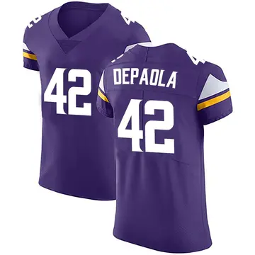 Nike Andrew DePaola Men's Elite Minnesota Vikings Purple Team Color Vapor Untouchable Jersey