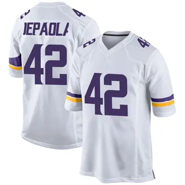 Nike Andrew DePaola Men's Game Minnesota Vikings White Jersey