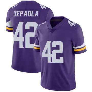 Nike Andrew DePaola Men's Limited Minnesota Vikings Purple Team Color Vapor Untouchable Jersey