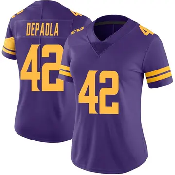 Nike Andrew DePaola Women's Limited Minnesota Vikings Purple Color Rush Jersey