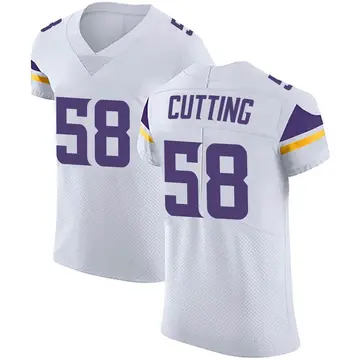 Nike Austin Cutting Men's Elite Minnesota Vikings White Vapor Untouchable Jersey
