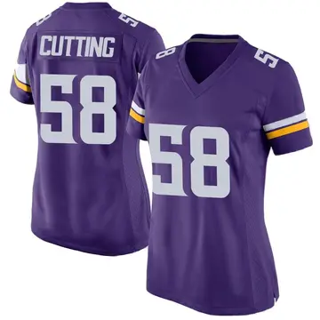 Nike Austin Cutting Women's Game Minnesota Vikings Purple Team Color Jersey