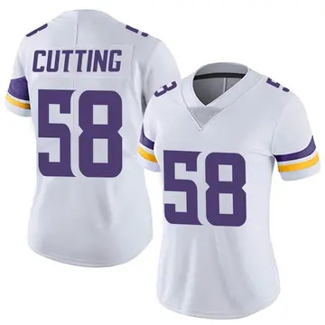 Nike Austin Cutting Women's Limited Minnesota Vikings White Vapor Untouchable Jersey