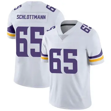 Nike Austin Schlottmann Men's Limited Minnesota Vikings White Vapor Untouchable Jersey