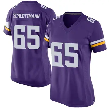 Nike Austin Schlottmann Women's Game Minnesota Vikings Purple Team Color Jersey