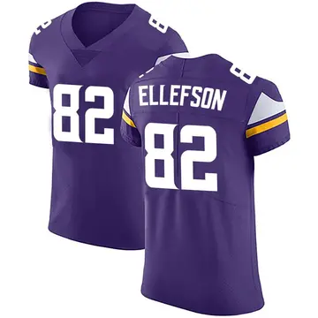 Nike Ben Ellefson Men's Elite Minnesota Vikings Purple Team Color Vapor Untouchable Jersey