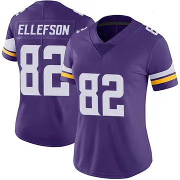 Nike Ben Ellefson Women's Limited Minnesota Vikings Purple Team Color Vapor Untouchable Jersey