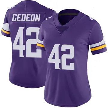 Nike Ben Gedeon Women's Limited Minnesota Vikings Purple Team Color Vapor Untouchable Jersey