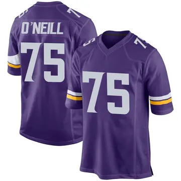 Nike Brian O'Neill Men's Game Minnesota Vikings Purple Team Color Jersey
