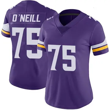 Nike Brian O'Neill Women's Limited Minnesota Vikings Purple Team Color Vapor Untouchable Jersey