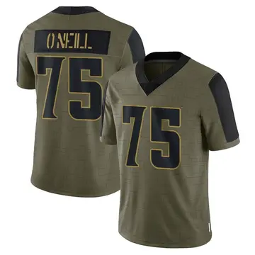 Nike Brian O'Neill Youth Limited Minnesota Vikings Olive 2021 Salute To Service Jersey