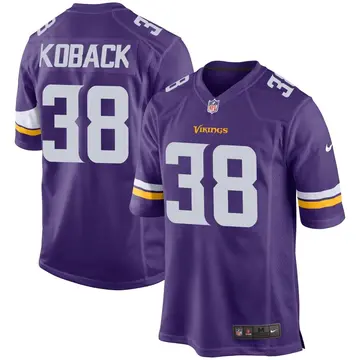 Nike Bryant Koback Men's Game Minnesota Vikings Purple Team Color Jersey