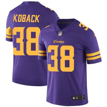 Nike Bryant Koback Men's Limited Minnesota Vikings Purple Color Rush Jersey