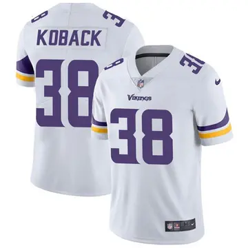 Nike Bryant Koback Men's Limited Minnesota Vikings White Vapor Untouchable Jersey
