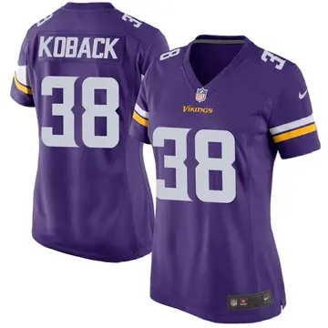 Nike Bryant Koback Women's Game Minnesota Vikings Purple Team Color Jersey
