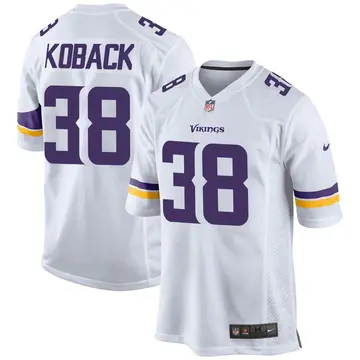 Nike Bryant Koback Youth Game Minnesota Vikings White Jersey