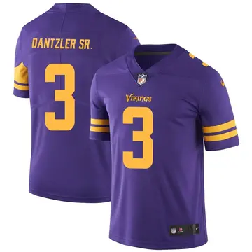 Nike Cameron Dantzler Sr. Men's Limited Minnesota Vikings Purple Color Rush Jersey