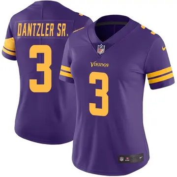 Nike Cameron Dantzler Sr. Women's Limited Minnesota Vikings Purple Color Rush Jersey