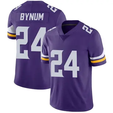 Nike Camryn Bynum Men's Limited Minnesota Vikings Purple Team Color Vapor Untouchable Jersey