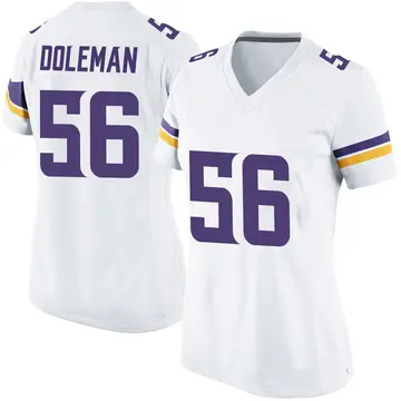 Nike Chris Doleman Women's Game Minnesota Vikings White Jersey