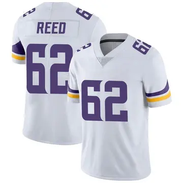 Nike Chris Reed Men's Limited Minnesota Vikings White Vapor Untouchable Jersey
