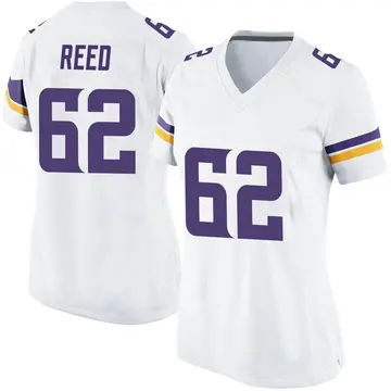 Nike Chris Reed Women's Game Minnesota Vikings White Jersey