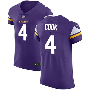 Nike Dalvin Cook Men's Elite Minnesota Vikings Purple Team Color Vapor Untouchable Jersey