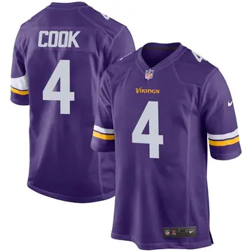 Nike Dalvin Cook Men's Game Minnesota Vikings Purple Team Color Jersey