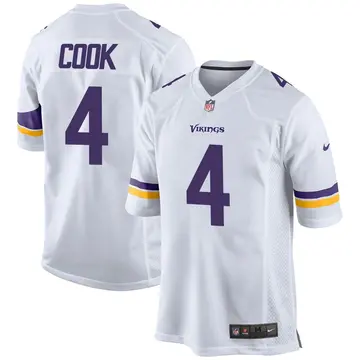 Nike Dalvin Cook Men's Game Minnesota Vikings White Jersey
