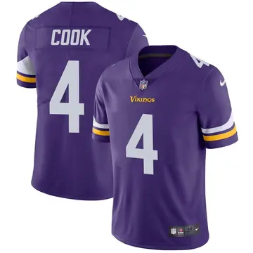 Nike Dalvin Cook Men's Limited Minnesota Vikings Purple Team Color Vapor Untouchable Jersey