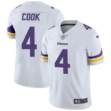 Nike Dalvin Cook Men's Limited Minnesota Vikings White Vapor Untouchable Jersey