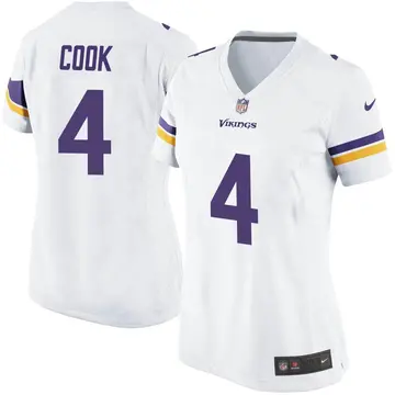 Nike Dalvin Cook Women's Game Minnesota Vikings White Jersey