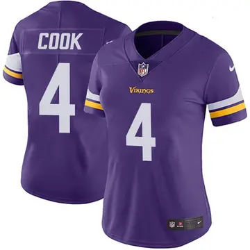 Nike Dalvin Cook Women's Limited Minnesota Vikings Purple Team Color Vapor Untouchable Jersey