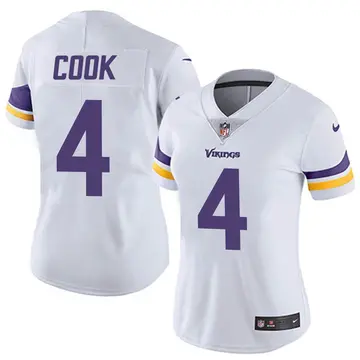 Nike Dalvin Cook Women's Limited Minnesota Vikings White Vapor Untouchable Jersey