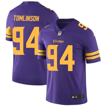 Nike Dalvin Tomlinson Men's Limited Minnesota Vikings Purple Color Rush Jersey