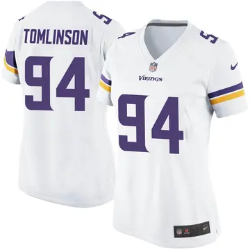 Nike Dalvin Tomlinson Women's Game Minnesota Vikings White Jersey