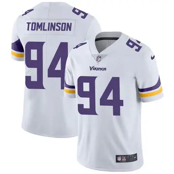Nike Dalvin Tomlinson Youth Limited Minnesota Vikings White Vapor Untouchable Jersey