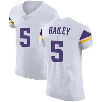 Nike Dan Bailey Men's Elite Minnesota Vikings White Vapor Untouchable Jersey