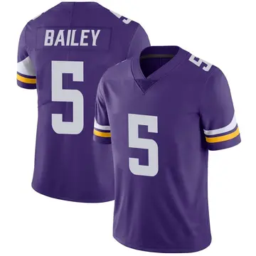 Nike Dan Bailey Men's Limited Minnesota Vikings Purple Team Color Vapor Untouchable Jersey
