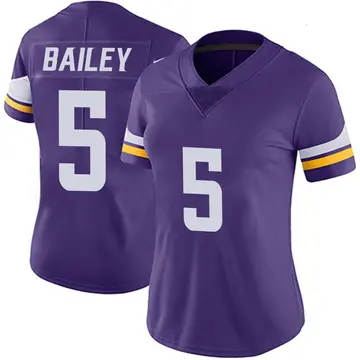 Nike Dan Bailey Women's Limited Minnesota Vikings Purple Team Color Vapor Untouchable Jersey
