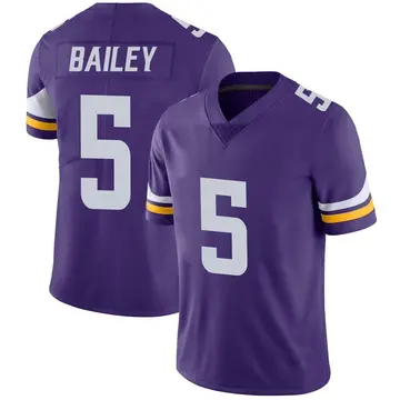 Nike Dan Bailey Youth Limited Minnesota Vikings Purple Team Color Vapor Untouchable Jersey