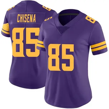 Nike Dan Chisena Women's Limited Minnesota Vikings Purple Color Rush Jersey