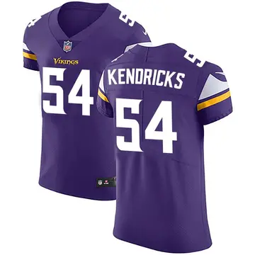 Nike Eric Kendricks Men's Elite Minnesota Vikings Purple Team Color Vapor Untouchable Jersey