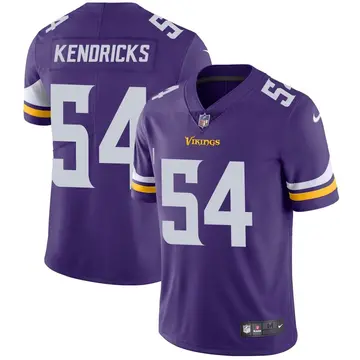 Nike Eric Kendricks Men's Limited Minnesota Vikings Purple Team Color Vapor Untouchable Jersey