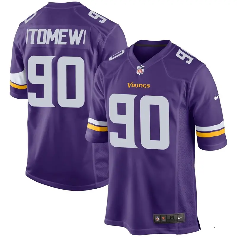 Nike Esezi Otomewo Men's Game Minnesota Vikings Purple Team Color Jersey